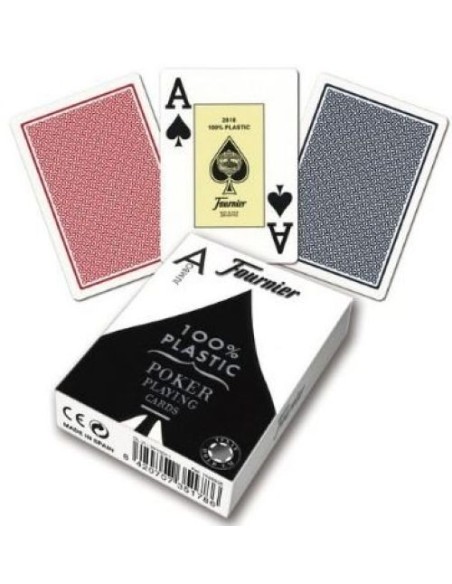 Baraja Poker Ingles 55 cartas plastico nº 2800 2 Indices Gigantes